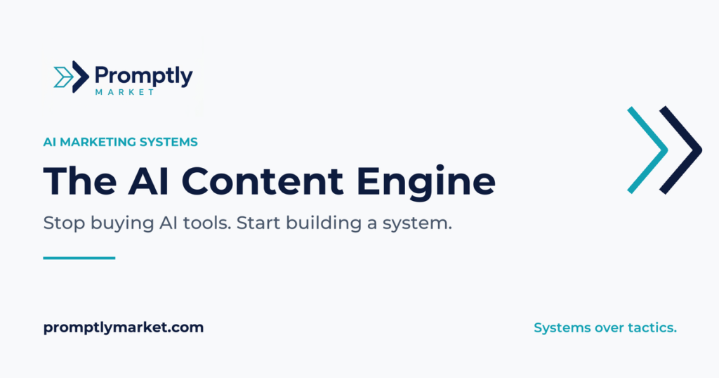 The AI Content Engine: Stop Buying AI Tools, Start Building a System