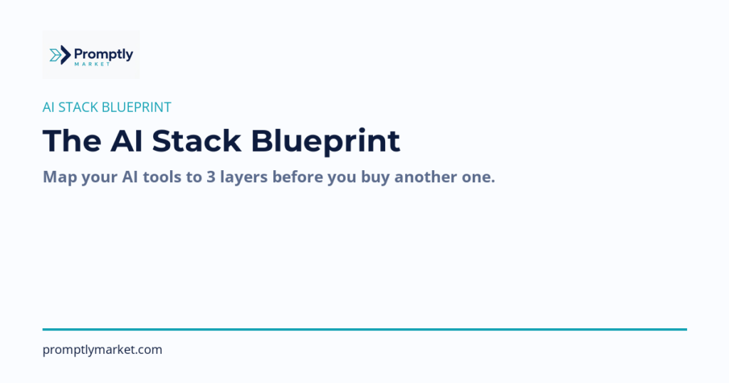 The AI Stack Blueprint: Map Your Marketing AI Tools