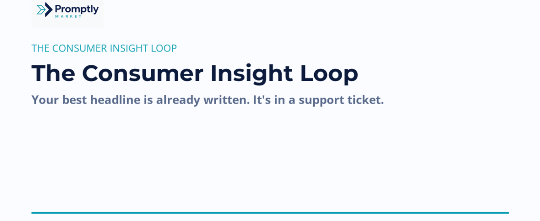 The Consumer Insight Loop: Turn Customer Feedback Into Positioning With AI
