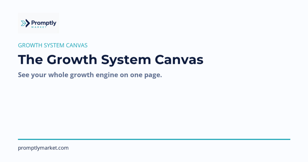The Growth System Canvas: See Your Whole Funnel