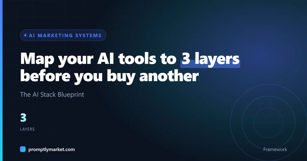 The AI Stack Blueprint: Map Your Marketing AI Tools